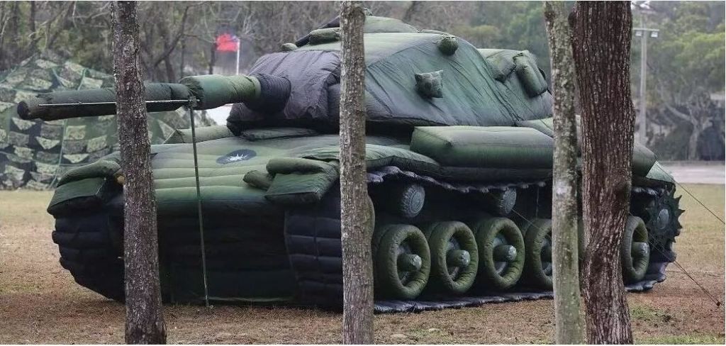 龙华军用充气坦克